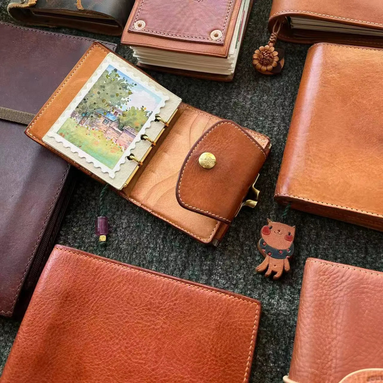 Vintage Leather Journal,1 pc