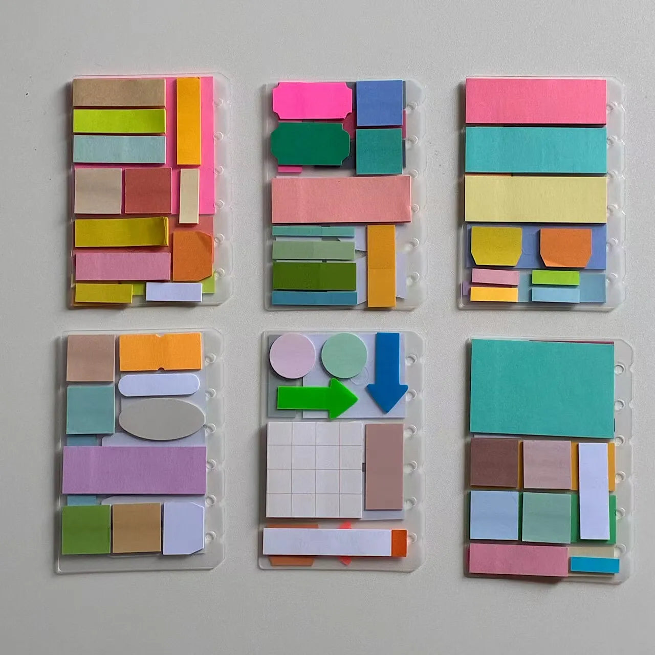 Index Sticky Tabs Stationery Bundle,10 pcs