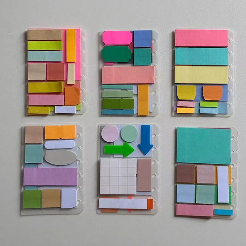 Index Sticky Tabs Stationery Bundle,10 pcs